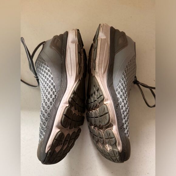 Under Armour Women's SpeedForm Gemini 2 Running Shoes, Steel/White Silver, - Picture 6 of 10